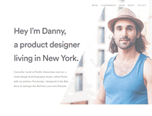 Tablet Screenshot of dannysalvatori.com